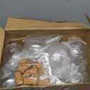 Baderke 10 Sets Halloween Plastic Potion Bottles with Cork 8 oz Witch Cos Bottle Ball Shape Bottles with Funnels for Wedding Candy Jar Costume Props Party Decorative Sand Art DIY Crafts