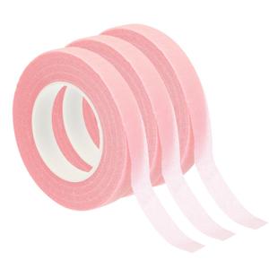 PATIKIL Floral Tape 1/2" x 30 Yard, 3 Pack Flower Wrap Adhesive Tape for Bouquet Stem Wrapping, Pink