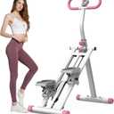 Stair Stepper for Home, 265lbs Vertical Climber Machine for Full-Body Exercise, Resistance Home-Upgrade Climber Fitness Equipment with Stable Frame Adjustable Handlebar for Women Men