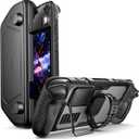 JSAUX PC0104 ModCase Compatible with Steam Deck, Steam Deck Case Comprehensive Protection Include Detachable Front Shell, Body Protective Shell, Metal Bracket and Strap - Basic Set