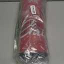 Christmas Kitchen Rugs Set of 2, Christmas Kitchen Mats Non-Slip, Winter Runner Rug and Decor Doormat for Home, Red Rug with Xmas Trees Snowflake Christmas Decor, 16"x24" and 16"x47"