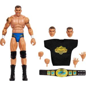Mattel WWE Ultimate Edition Randy Orton 6-inch Action Figure & Accessories Fan Takeover Set, 10+ Pieces Include Swappable Heads & Hands