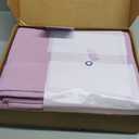 100% Long Staple Cotton Herringbone Multipurpose Blanket | Soft & Breathable, Lightweight All-Season Throw for Sofa/Couch/Bed | Machine Washable | (Herringbone - Lavender, Queen)