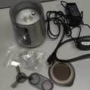 Dreo Milk Frother [Upgraded], All-in-1 Electric Foam Maker for Coffee, 15oz/450ml Automatic Foam Frother for Latte Art-level Microfoam, 30+ Drinks, Easy to Clean, Dishwasher Safe, LED display (Sliver Grey)