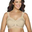Exquisite Form 5100532 FULLY Original Wireless Full-Coverage Bra with Back Closure (Beige)