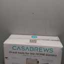 CASABREWS 3700 Essential Espresso Machine 20 Bar, Stainless Steel Coffee Maker with Steam Milk Frother, Espresso Coffee Machine Cappuccino Latte Machine with 43.9oz Removable Water Tank, Creamy