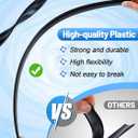 Biggun Coping Strips for Overlap Above Ground Pool Liners- Easy to Install Swimming Pools Liner Lock Clip Replacement for 24ft Round Pool (Qty 38)