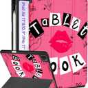 Uppuppy for iPad Air 5th/ 4th Generation Case 10.9, for iPad Pro 11 Inch Case Girls Cute Women Folio Cover Pencil Holder Lips Design Funny Design Girly Teens for Apple iPad Air 5/ 4 (2022/ 2020)/ Pro 11"