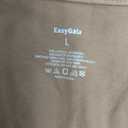 Women's Short Sleeve V-Neck Polo Shirts Business Casual Work Collared Tops Dressy Johnny Collar Cute Blouses L