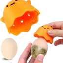 Silicone Egg Brush Cleaner, Egg Washer for Fresh Eggs, Egg Washing Scrubber Cleaning Tool, Set Of 2