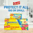 Glad Press'N Seal Food Plastic Wrap, 70 Square Foot Roll (Package May Vary)