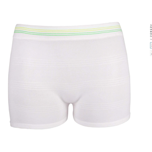 12 Pack Mesh Underwear Postpartum Must Have Hospital Provide Washable Breathable Undies for Delivery, Surgical,Traveling (L/XL(1339 in)) White