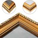 8x10 Picture Frame, Vintage Bronze Gold Picture Frame for Tabletop & Wall Mount, Antique Photo Frame 8 x 10 for Living Room, Bedroom, Office or Gallery Wall, Retro Home Decor Gift - 2 Pack