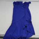 2025 Women's Sexy Elegant Formal Dress Sleeveless Wedding Guest Bride Dresses (X-Large, Blue Formal Dress)