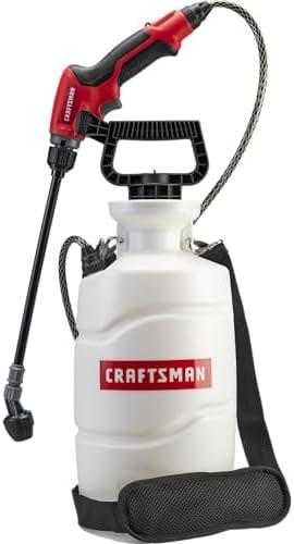 Craftsman 2-Gallon Pump Zero Lithium-Ion Power Wand Tank Sprayer with Padded Carry Strap and Spray Shield, Model# CMXCAFG190788