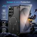 Caka for Samsung Galaxy S26 Ultra Case [Compatible with MagSafe] [Invisible Kickstand] [HD Screen Protector], Protective Magnetic Phone Cover for Samsung S26ultra 5G 6.9 2026 - Black
