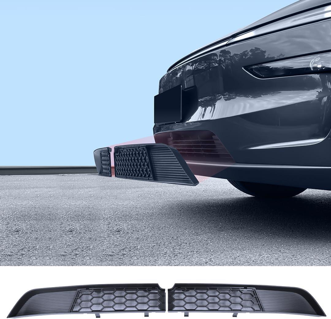 Front Grill for Tesla Model Y 2025 2026 Juniper Mesh Grille Grid Inserts Air Inlet Vent Grille Cover Replacement With Insect Protection Accessories For Model Y