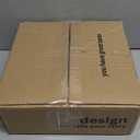 OAKOA Concrete Decorative Bowl - Organic Modern Home Decor Bowl - Decorative Objects - Cement Fruit Bowl - Modern Organic Home Decor (Gray)