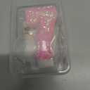 Pink Glitter Number 7 Birthday Candle  Sparkly Cat Cake Topper for Girls, Cute Pink Birthday Decoration for Kids and Family Celebrations