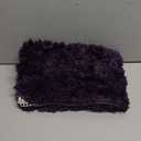 MIULEE Dark Purple Bathroom Rugs, Soft Small Absorbent Microfiber Bath Rugs Non Slip Quick Dry Fluffy Bath Mats for Bathroom Floor Tub Showers, Machine Washable, 16x24 Inch