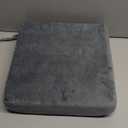 hyha Velvet Couch Cushion Covers, Soft Sofa Seat Covers for sectional Cushion Couch Washable, Magic Sofa Slipcover with Elastic Bottom, Non-Slip Furniture Protector for Pets, Kid(Small, Grey)