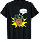 Big Worm Friday Movie Classic T-Shirt (Small, Black)