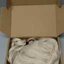 Adequate Judge Colonial Wigs for Women,Founding Father Costume,George Washington Costume,Revolutionary War, Halloween Costume Wig (Beige)