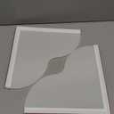 2pcs Shower Splash Guard, Large Water Splash Guard for Bathtub Corner, Keep Water in Shower or Bath (9.25" x 9.25")