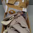 Baby Tula Linen Toddler Carrier 25-60 lbs, Adjustable Ergonomic Carrier w/Multiple Front & Back Carry Positions - Plant-Based Fabric - Supportive, Hypoallergenic, Breathable Design - Sand (Tan)