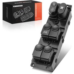 A-Premium Master Power Window Switch Compatible with Hyundai Accent 2010 2011 2012 2013 2014, Front Left Driver Side