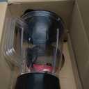 Kitchen Blender, 500W Countertop Blender with 52oz Plastic Jar for Smoothies Milkshake Desserts Nut Butter, Cocktails Sauces (Red)