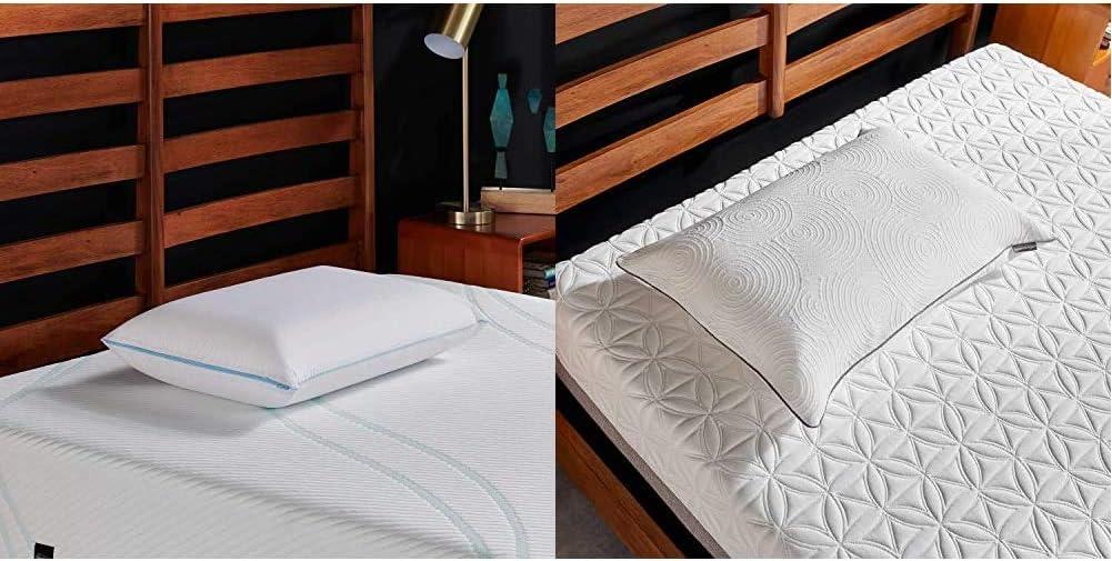 Tempur-Pedic Cloud Breeze Dual Cooling Pillow (King) and TEMPUR-Protect Pillow Protector (King)