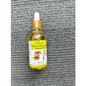 Organic Poke Root & Castor Oil - Mint Fragrance - Supports Cysts, Boils, Fibroids, Swollen Lymph Nodes & Joint Health - Natural Lymphatic Aid for Deep Tissue Relief - 2.03oz