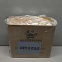 Cat Tunnel Bed for Indoor Cats - Cute Cat Donut Tunnel with Washable Circle Cushion, Round Pet Play Tunnel Toy for Kitten/Puppy/Rabbit,Grey (XL:37.5X37.5X10")