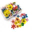 320pcs Edible Cupcake Topper Luau Hawaii Flowers Wafer Paper Hawaiian Cake Topper Decoration