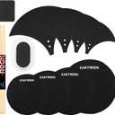 EASTROCK Drum Mute Pads Set 11 Pieces With Cymbal Pad + Hi hats Set Pad, Foam Drum Silencer Pads, Fit 10, 12, 14, 16" (drum+cymbal pad-11 pack standard set)
