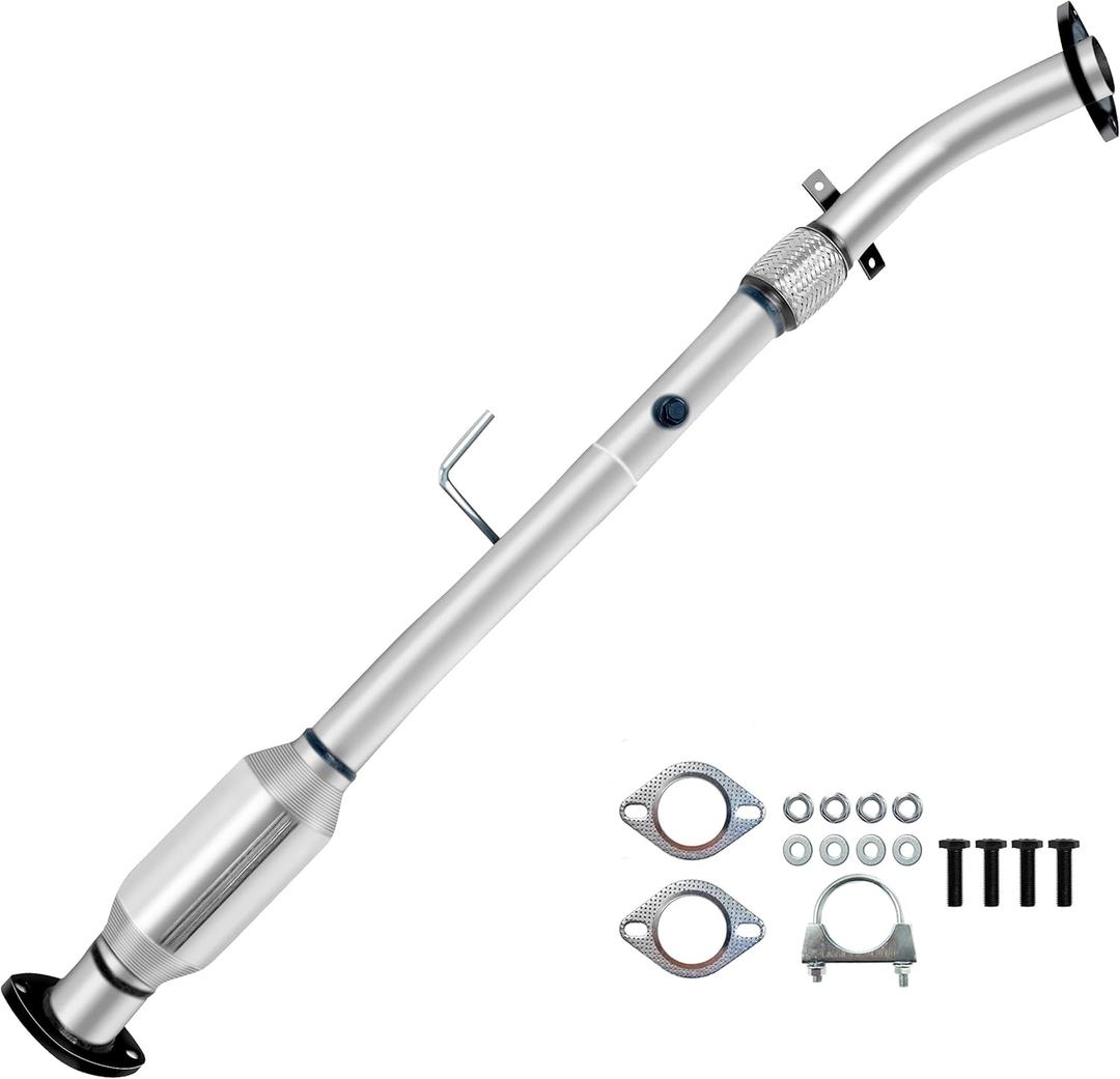 Converter Compatible with Toyota Camry 2007-2011 CE/Hybrid/LE/SE/XLE, Solara 2006-2008 2.4L Rear,Replace 54737(EPA Compliant)