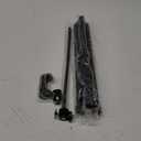 Aureday Phone Tripod, 92" Cell Phone Stand with 15" Gooseneck, Remote and Phone Holder, Overhead & Selfie Stick for Recording/Watching/Vlog, Compatible with iPhone Android (Black)