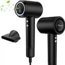 SKANWEN Professional Ionic Hair Dryer, Lightweight, Portable, Black, Corded Electric