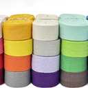 Cotton Twill Tape Ribbon - 100 Yards 3/4inch, 20 Colors Webbing Straps Herringbone Tape for Sewing, Crafts,Ties,Decoration Overlocked Edges, Non-Fadings DIY, Clothing,Fabric Trim(Mixed)