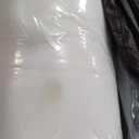 Garvee Black Leather Sofa, 85" Mid-Century Modern Couch, 3-Seater Sofa with Armrests and Comfy Cushions, Pu Deep Seat Sofas for Living Room, Bedroom, Office