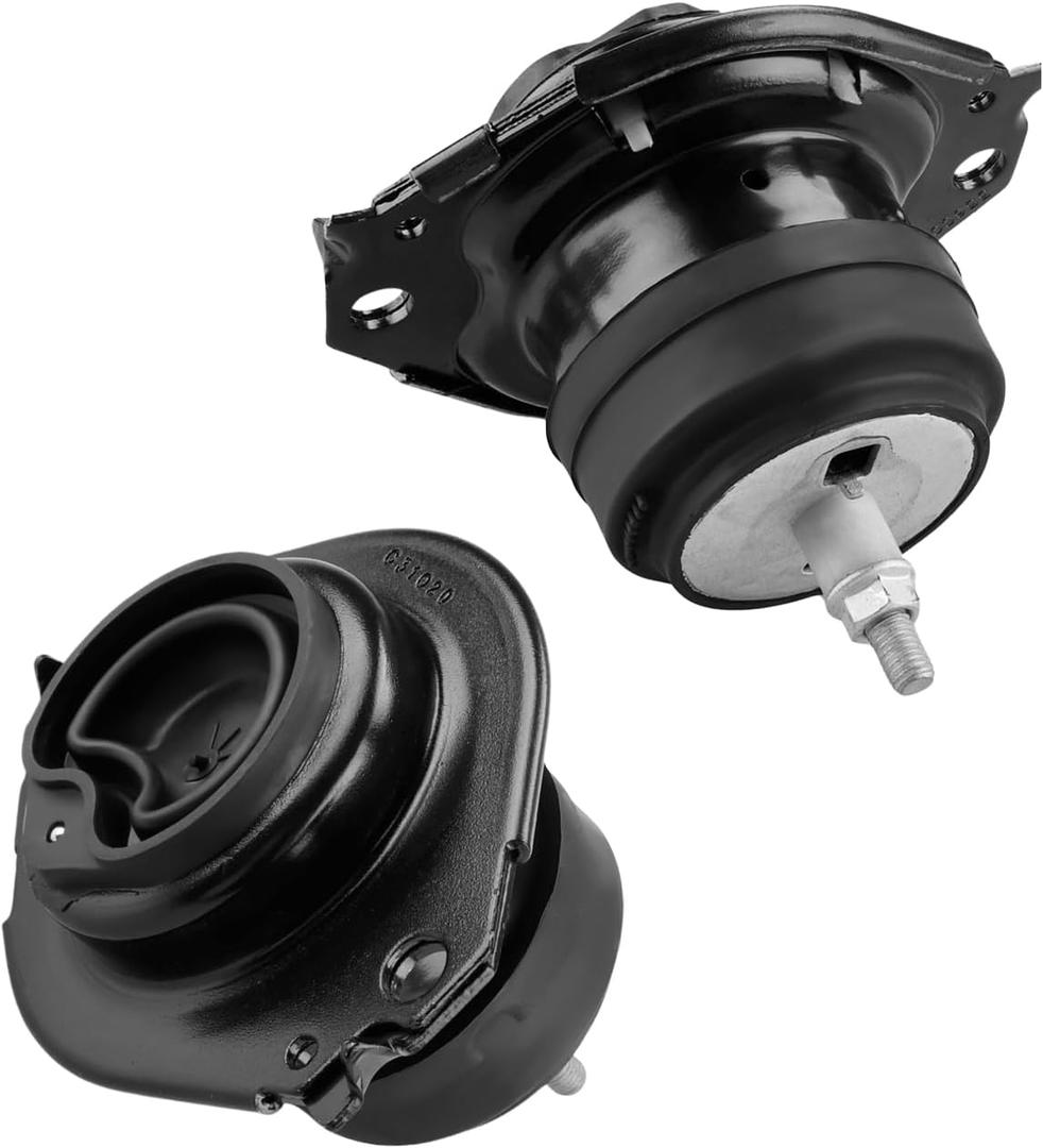JDMON 2Pcs Front Left Right Engine Motor Mount Kit Replacement for Chrysler 300, Dodge Challenger, Charger 6.4L 2011-2023 Compatible with A5621 / GP3280 / EM4168 / 68062143AH