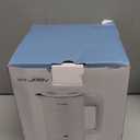 0.6L Small Electric Tea Kettle Lightweight, 20 Ounce Double Wall Hot Water Boiler Stainless Steel Auto Shut-off, 120V Portable Travel Electric Kettle Fast Boil for Tea and Coffee, Black