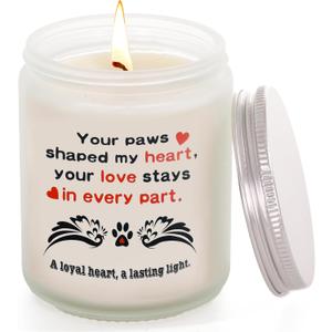 Pet Loss Sympathy Gift - Memorial Care Package for Dog Bereavement, Loss of Pet Remembrance Gift with Inspirational Quote, Personalized Dog Memorial for Grieving Owners (White-Angel)