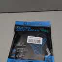 LUX Anti Slip Soccer Socks - Non Slip Sports Grip Pads Socks - Football, Soccer, Basketball Black