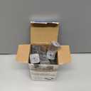 Ansible 24 Pcs Chair Leg Floor Protectors Square, Silicone Felt Furniture Leg Pads Caps Covers for Hardwood Floors (Fit:3/4" to 1") (Clear)