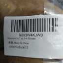 Miamooi Infant Baby Girls Boys Cotton Booties Newborn Winter Warm Fleece Cozy Slippers Toddler Non-Slip Ankle Boots First Walker Crib House Socks Shoes 3-18 Months (Black)