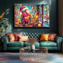 2 x LUXDIVINA Christmas 2000 Piece Puzzle for Adults, Puzzles for Adults 2000 Pieces, Parrot Deer Jigsaw Puzzles, Challenging Puzzle Perfect for Game Nights, Finished Size is 39" X 28"