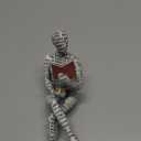 Reading Lady Statue, Lady Statue Decorative Female Figurine Thinker Statue Aesthetic Sculpture for Room, Bookshelf, Desk, Modern Abstract Decor