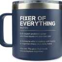 Thank You Gifts for Men, Boss, Coworker, Manager, Office, Mentor - Coworker Gifts, Boss Gift for Men - Birthday, Fathers Day Gift for Mens - 14 Oz Stainless Steel Coffee Mug